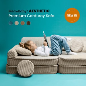 Veľký skladací penový bunker / detské ihrisko / pohovka - SOFA premium