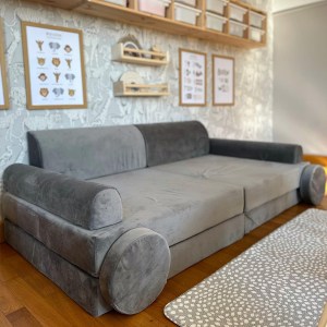 Veľký skladací penový bunker / detské ihrisko / pohovka - SOFA premium