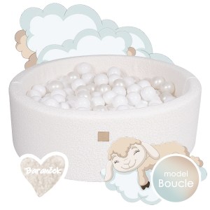 Detský suchý bazén EXCLUSIVE MeowBaby® s guličkami 200 ks