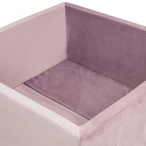 VELVET štvorcový suchý bazénik 90x90 s loptičkami 200 ks