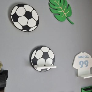 Detské LED svetielko do izby / lampička na stenu - futbalová lopta