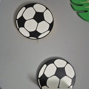 Detské LED svetielko do izby / lampička na stenu - futbalová lopta