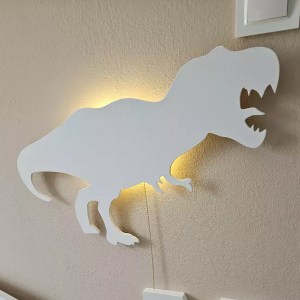 Detské svetielko do izby / lampička na stenu - DINO T-REX