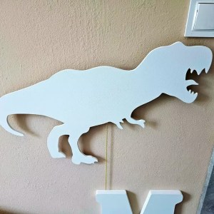 Detské svetielko do izby / lampička na stenu - DINO T-REX