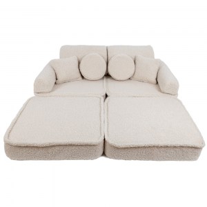 Variabilná pohovka / bunker - SOFA PLUS Corduroy Estetic - 120 cm