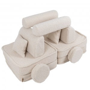 Variabilná pohovka / bunker - SOFA PLUS Corduroy Estetic - 120 cm