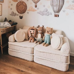 Variabilná pohovka / bunker - SOFA PLUS Corduroy Estetic - 120 cm
