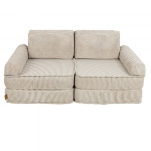 Variabilná pohovka / bunker - SOFA PLUS Corduroy Estetic - 120 cm