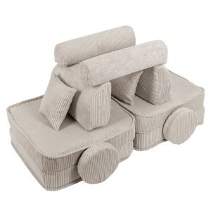 Variabilná pohovka / bunker - SOFA PLUS Corduroy Estetic - 120 cm