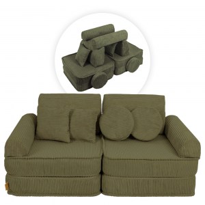 Variabilná pohovka / bunker - SOFA PLUS - 120 cm