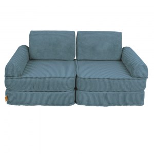 Variabilná pohovka / bunker - SOFA PLUS Corduroy Estetic - 120 cm