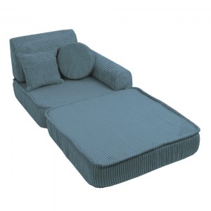 Variabilná pohovka / bunker - SOFA PLUS Corduroy Estetic - 120 cm