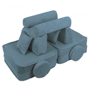 Variabilná pohovka / bunker - SOFA PLUS Corduroy Estetic - 120 cm