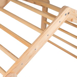 Veľký 4 hranný Montessori Piklerovej triangel (drevený trojuholník)
