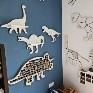 Veľký organizér na malé autíčka / angličáky - model TRICERATOPS