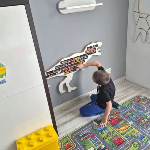 Veľký organizér na malé autíčka / angličáky - model T-REX